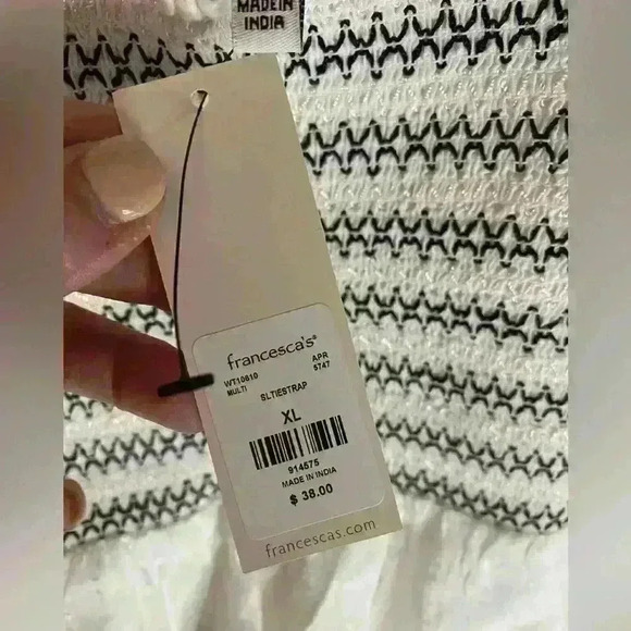 Francesca’s crop top NWT size XL - Picture 3 of 4